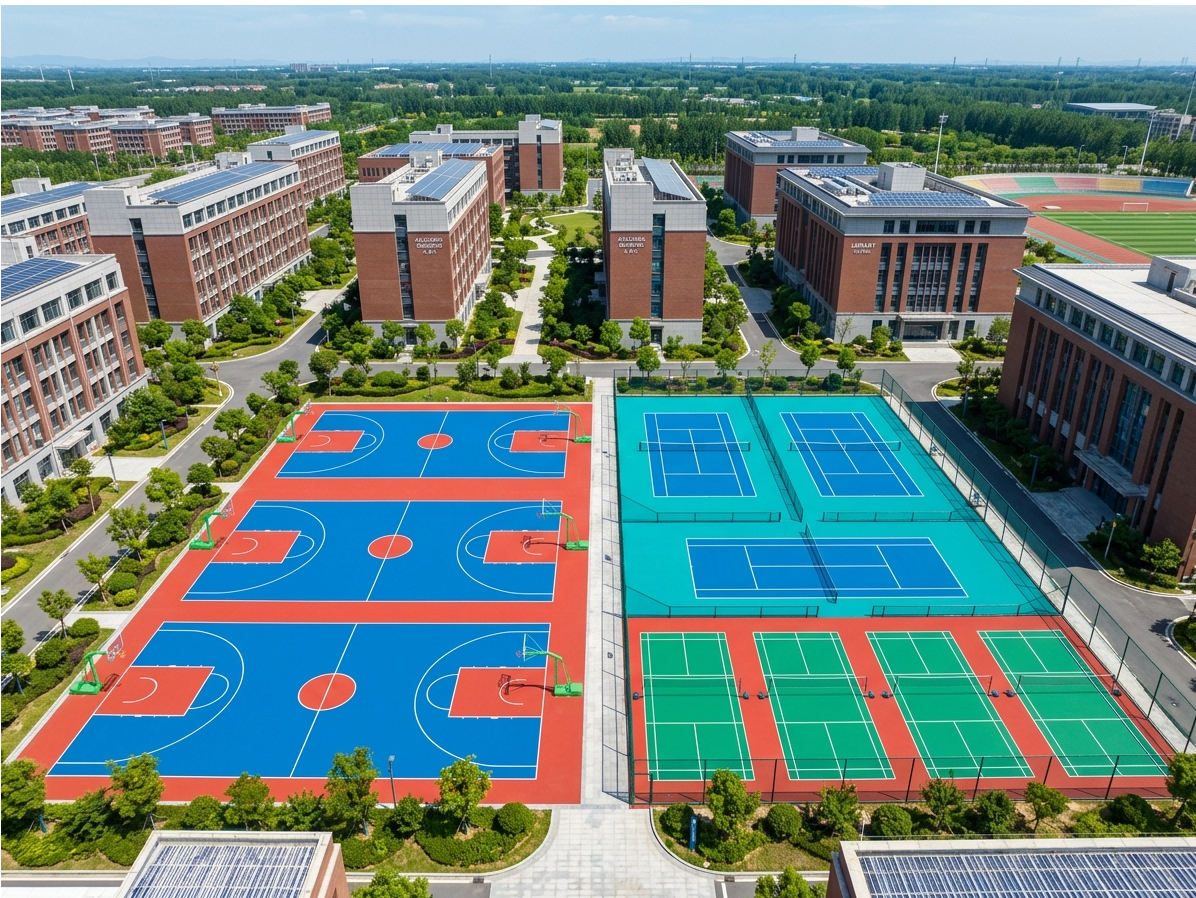 益阳市硅PU球场EPDM塑胶跑道 - 厂家
